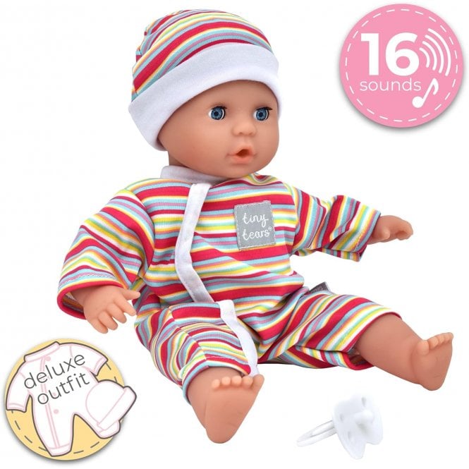 Tiny Tears 12 Teeny Baby with 16 Sounds