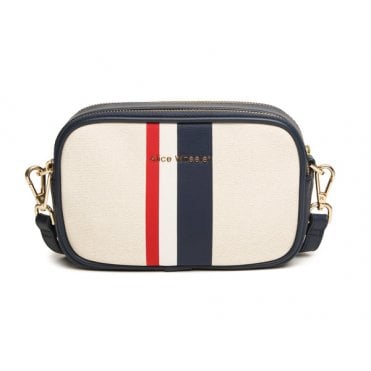 Striped Madrid Crossbody Bag