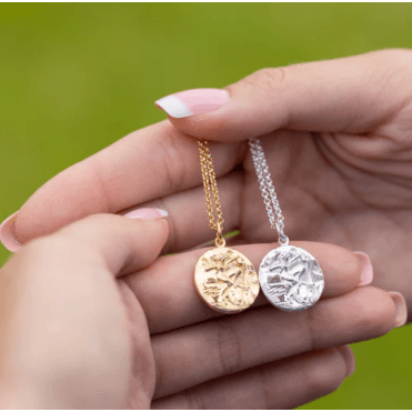 aquarius zodiac necklace
