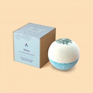 aloha tropical fruit bath bomb
