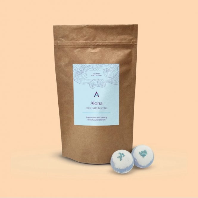Ascent Bath & Body aloha tropical fruit mint bomb pouch