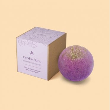 persian skies fig and pomegranate bath bomb