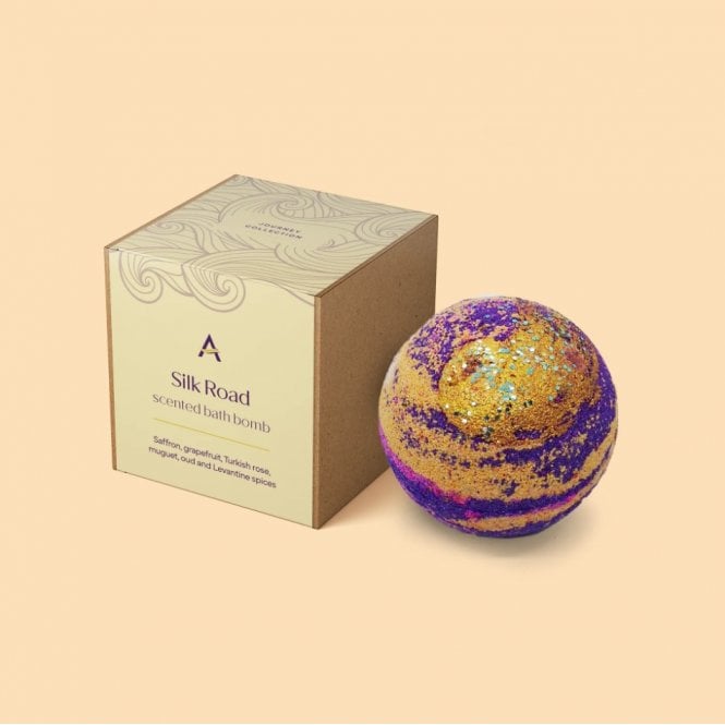 Ascent Bath & Body silk road exotic oud bath bomb