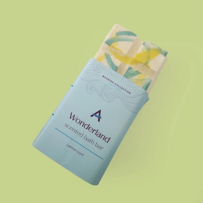 Ascent Bath & Body wonderland alice inspired lemon curd bath bomb bar
