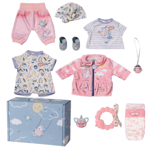 BABY Born Tenue Avec Veste - Pour Les Poupées De 43 Cm - Contient 1 Haut 1 Pantalon 1 Cintre Pour Les Petites Mains De Amz B09ms2zq4