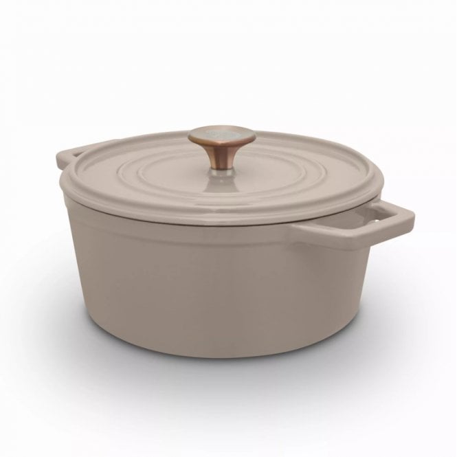 Barbary & Oak Nattura Cast Iron Round Casserole