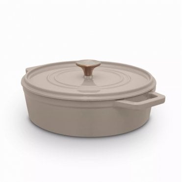 Nattura Cast Iron Shallow Casserole 