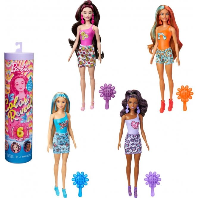 Barbie Colour Reveal Groovy Series CDU