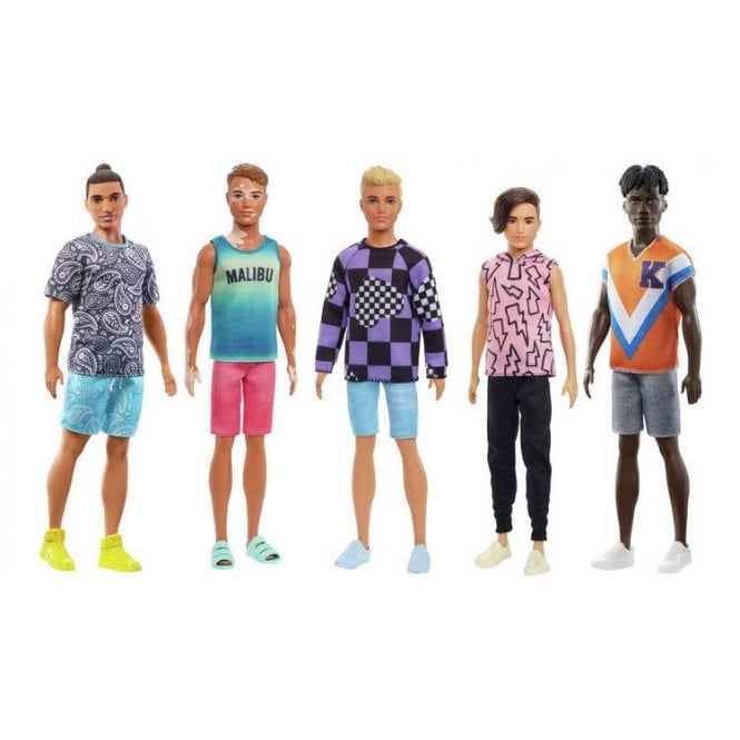 Barbie Fashionista Ken Dolls Asst