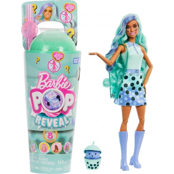 Barbie POP Reveal Bubble Tea Series - Green Tea