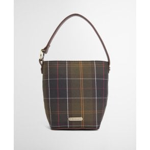Cedar Mini Tartan Bucket Bag