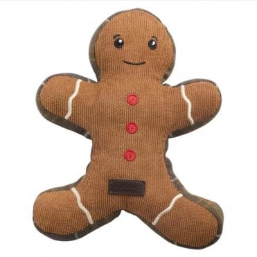 Christmas Gingerbread Dog Toy