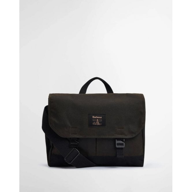 Barbour Field Wax Messenger Bag