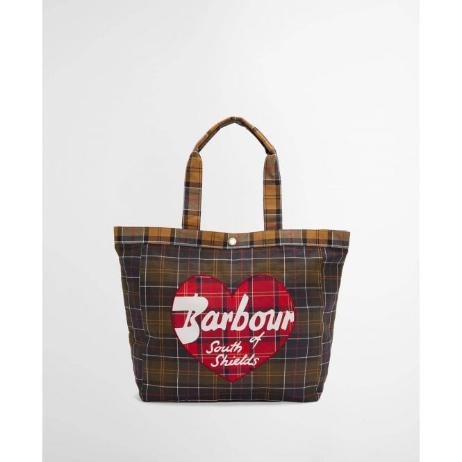 Barbour Heart Tote Bag