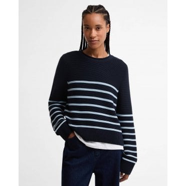 Hinton Striped Crew Neck Jumper