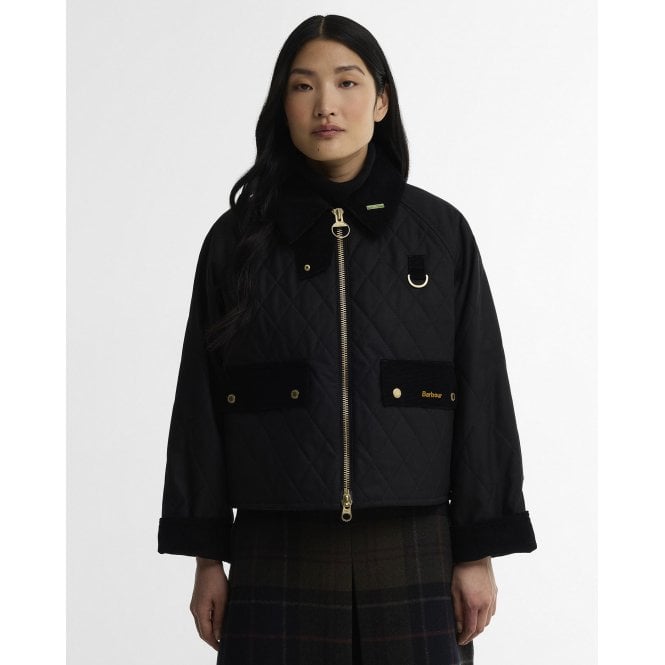 Barbour Icons Quilted Spey Waxed Jacket