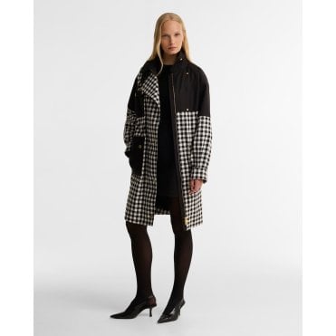 Gea Gingham Showerproof Jacket