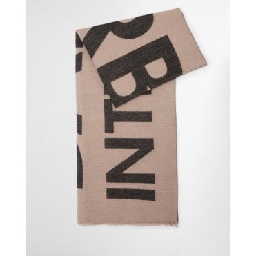 Milla Logo Wrap Scarf