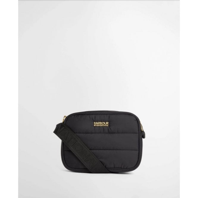 Barbour International Monaco Baffle Quilted Crossbody Bag