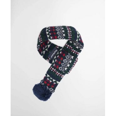 Barbour Marlow Fairisle Dog Scarf