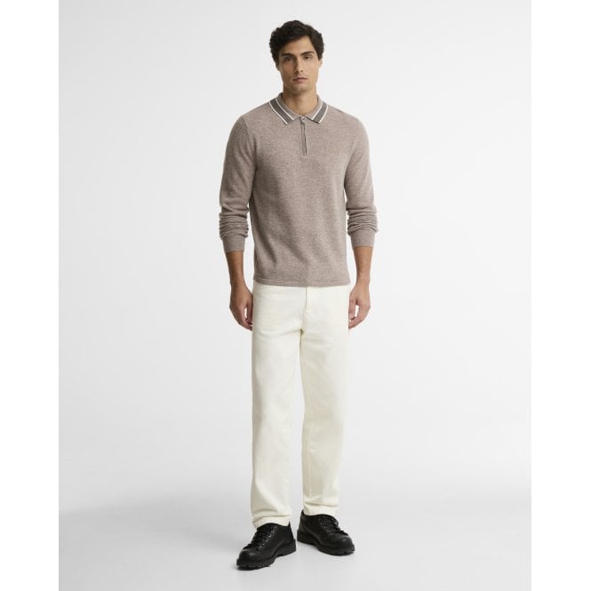 Barbour Newport Long Sleeve Knitted Polo Shirt