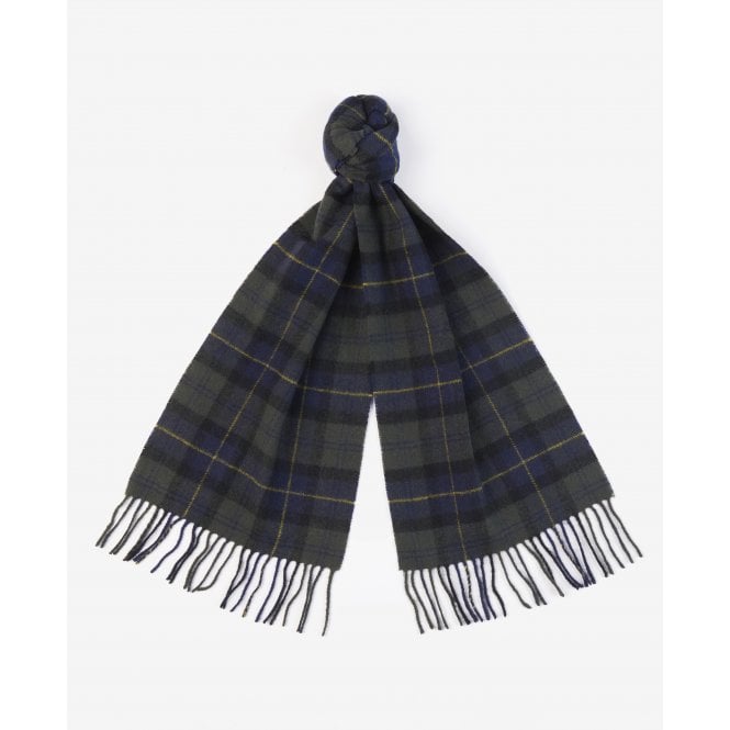 Barbour Pln Lwool Scar Black