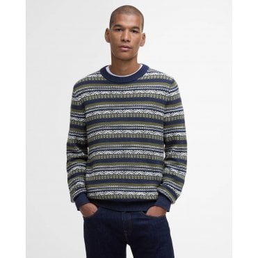 Topcliffe Fairisle Crew Neck Jumper