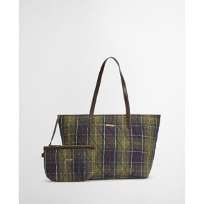 Wetherham Quilted Tartan Tote Bag