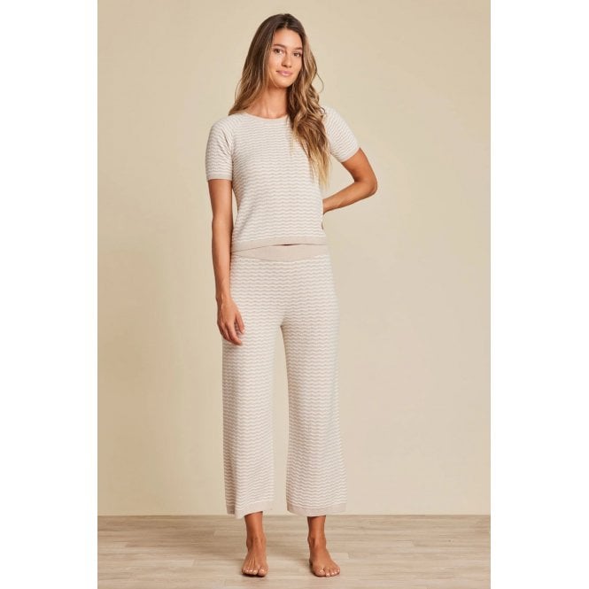 Barefoot Dreams CozyChic Ultra Lite® Pointelle Crop Pant