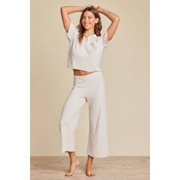 CozyChic Ultra Lite® Side Stripe Crop Pant