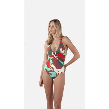 Bunbe Halter Shaping One Piece