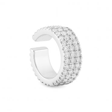 Flat Diamond Earcuff