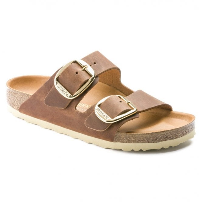 Birkenstock Arizona Big Buckle Oiled Leather Sandals W