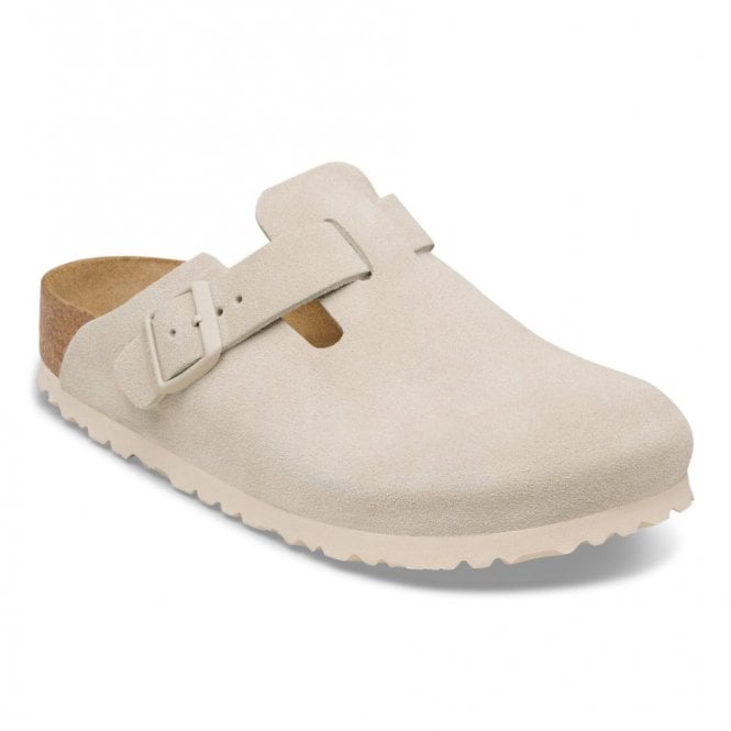 Birkenstock Boston Suede Leather Clogs W