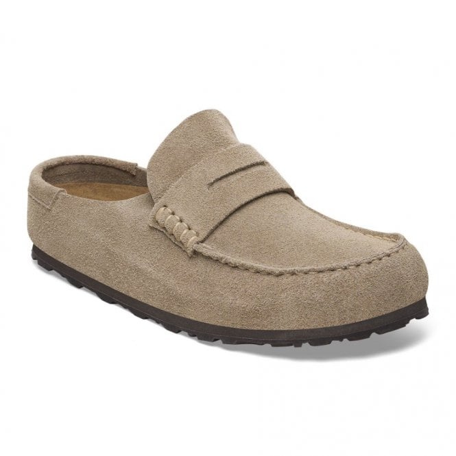 Birkenstock Naples Wrapped Suede Clogs