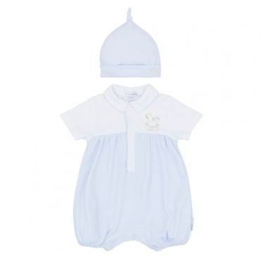 Boys Rocking Horse Shortie & Hat