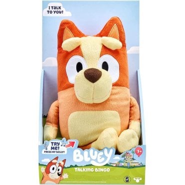 Bluey Bingo Large 30cm Talking Sounds Plush