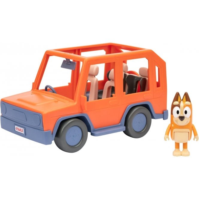 Bluey Heeler Family Road Trip 4Wd Vehicle