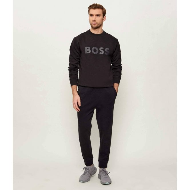 Boss Green Hadiko Cotton Logo Tracksuit Bottoms
