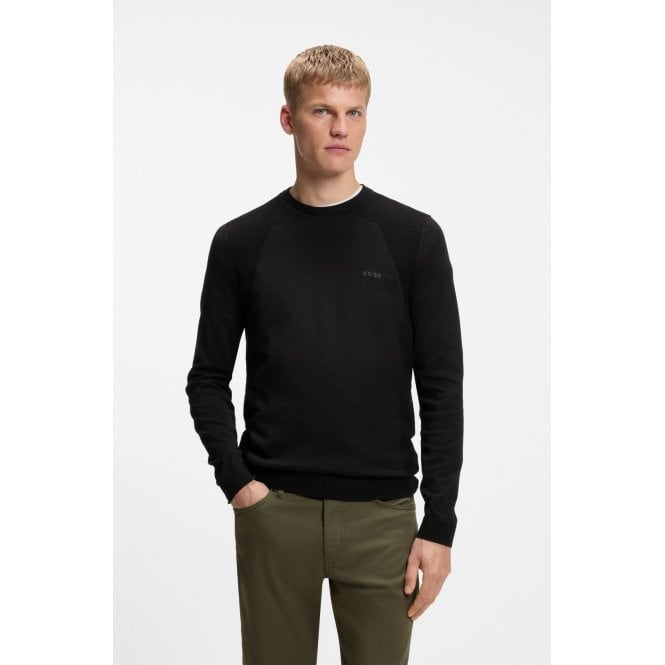 Boss Green Momentum Lite Cotton Blend Sweater