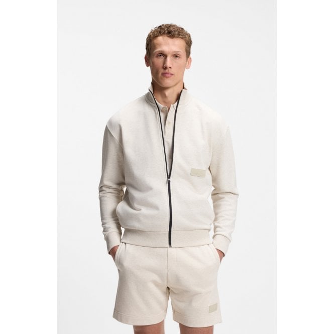 Boss Green Relaxed Fit Full Zip Sweatshirt