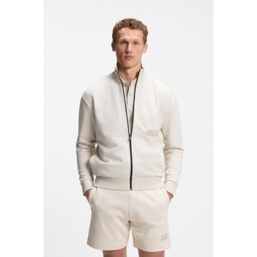 Relaxed Fit Full Zip Sweatshirt