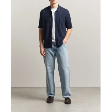 Amicino Linen Blend Knitted Shirt