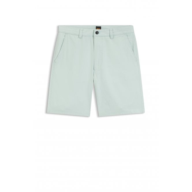 Boss Orange Cotton Soft Twill Chino Shorts