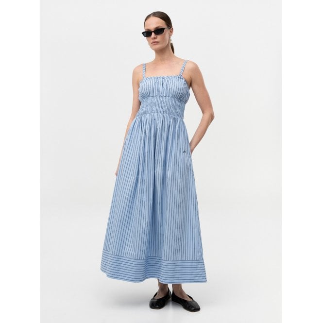 Boss Orange Diplyn Stripe Poplin Dress