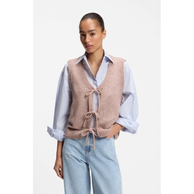 Boss Orange Frig Italian Yarn Tie Front Cardigan