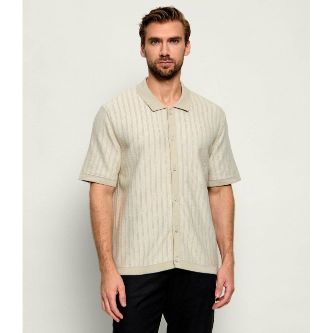 Boss Orange Kodd Contrast Stripe Polo Shirt
