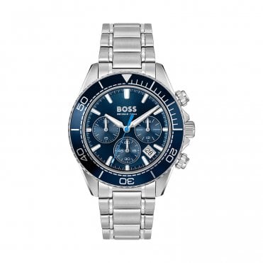 Sealiner Blue Dial 44mm Chronograph Watch