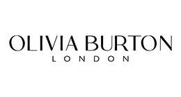 Olivia Burton Signature - 34mm Floral T-Bar White & Silver Bracelet Watch