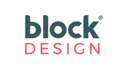 Block Design Reversible Glass Vase